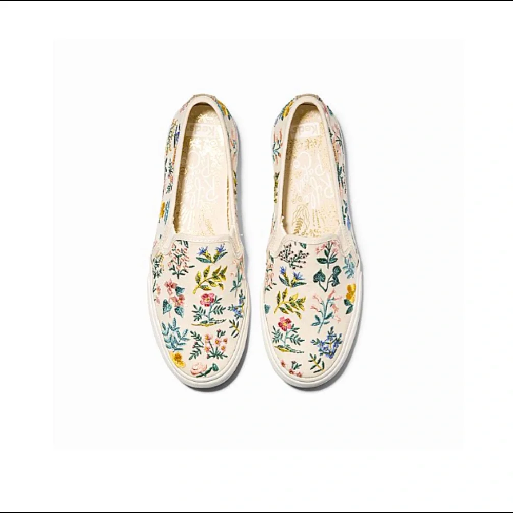 Keds Wildflower Embroidered Double Decker Slip-On